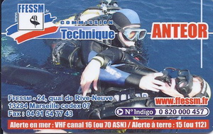 FFESSM Anteor scan front